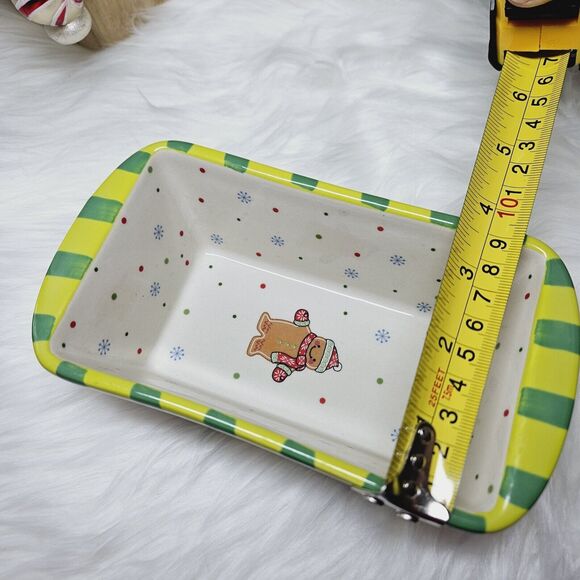 Set of 2 Oven Tara & Grasslands Mini Cake Loaf Baking Dish Christmas Lot Vintage - Picture 6 of 16